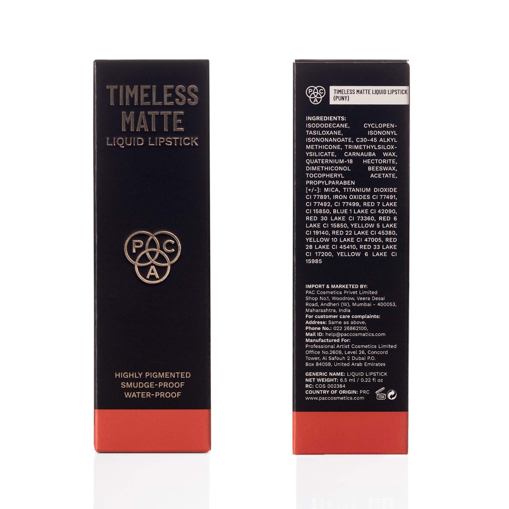 PAC Studio Timeless Matte Liquid Lipstick - Puny | Grocsy