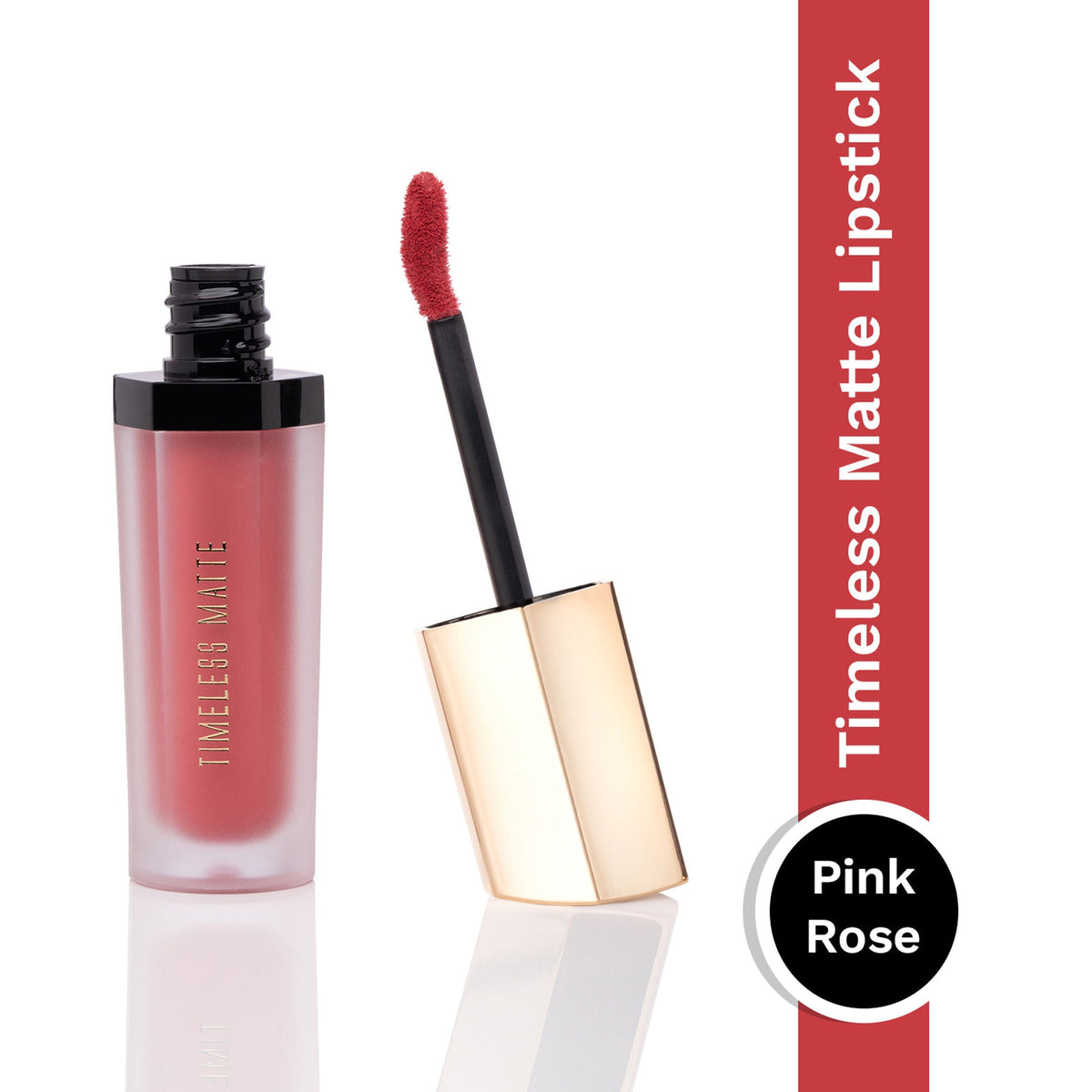 PAC Studio Timeless Matte Liquid Lipstick - Pink Rose | Grocsy