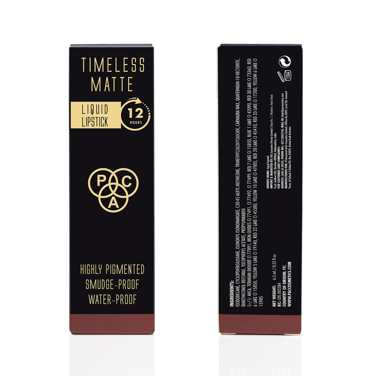 PAC Studio Timeless Matte Liquid Lipstick - Cocoa Berry | Grocsy
