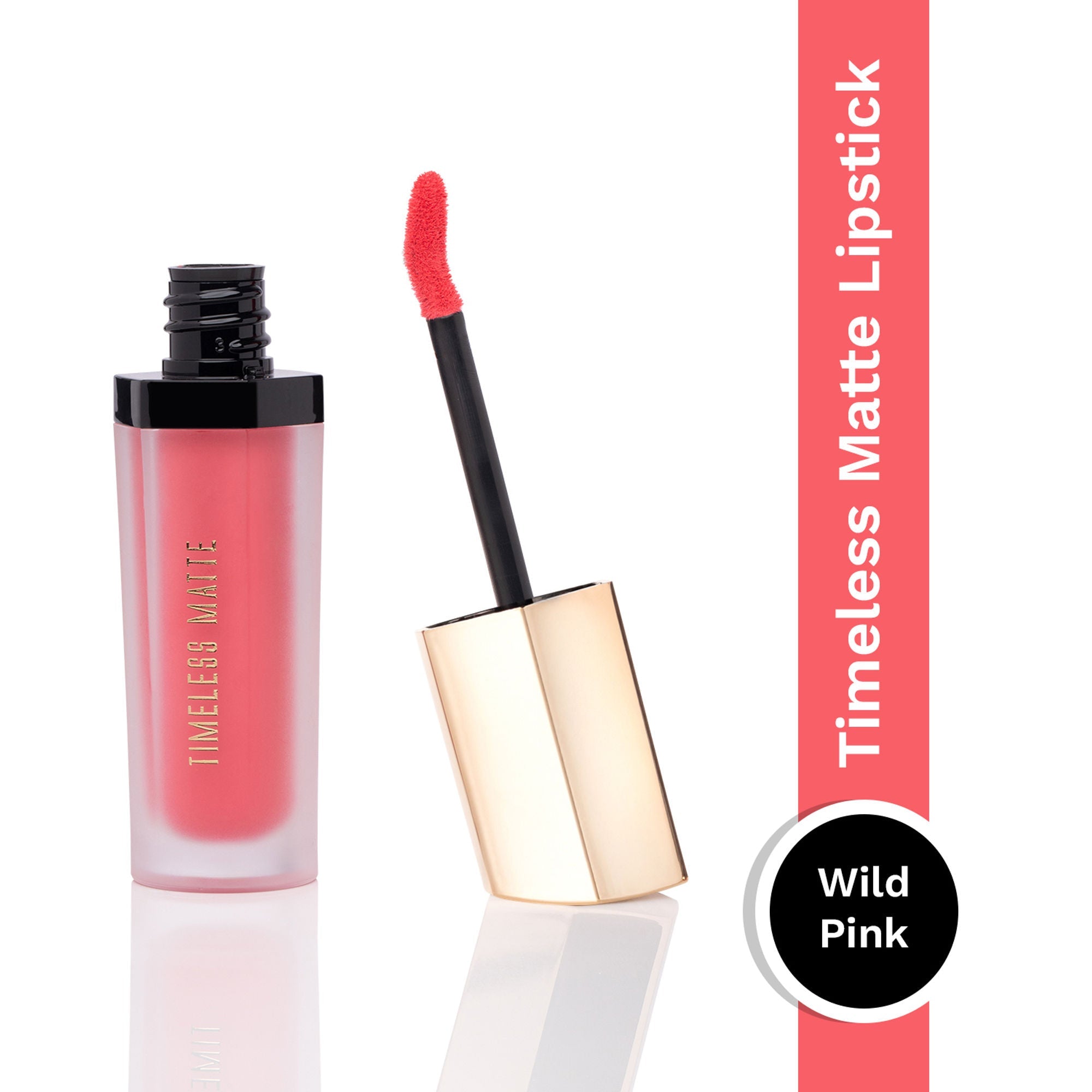 PAC Studio Timeless Matte Liquid Lipstick - Wild Pink | Grocsy