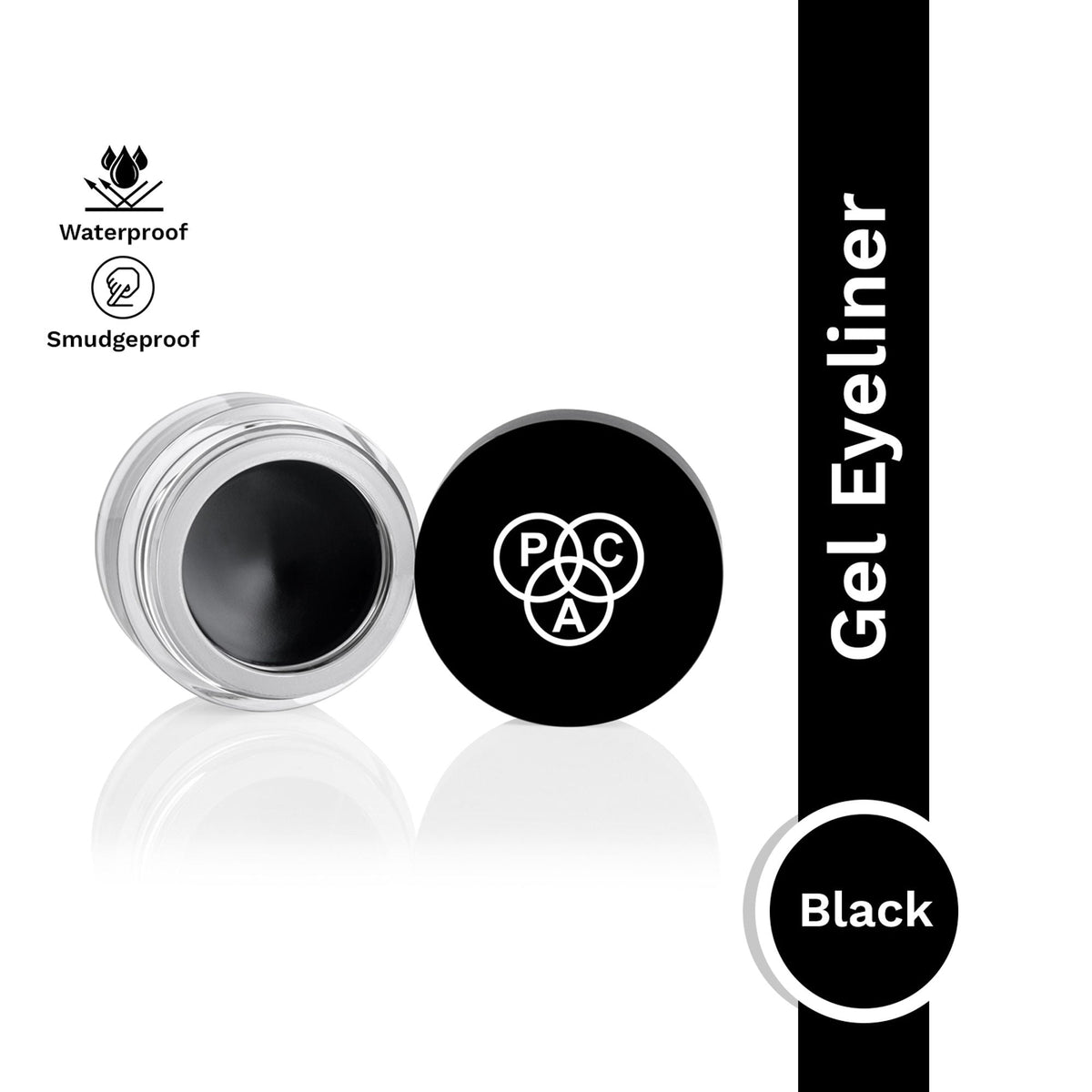 PAC Studio Spotlight Gel Liner - Black | Grocsy