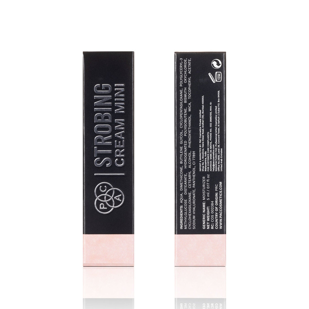 PAC Studio Strobing Cream Mini - Peach | Grocsy