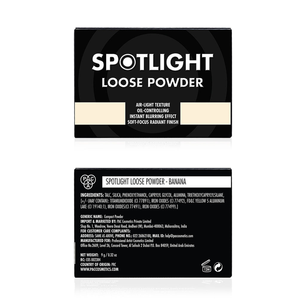 PAC Studio Spotlight Loose Powder - Banana | Grocsy