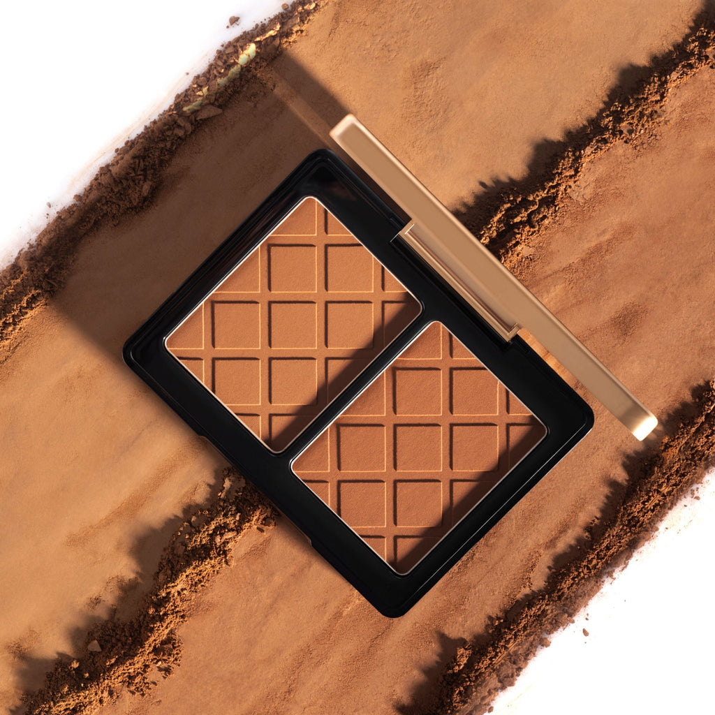 PAC Studio Spotlight Bronzer X2 - Lightweight Matte Powder Bronzer, Long-Lasting Buildable Formula | Grocsy
