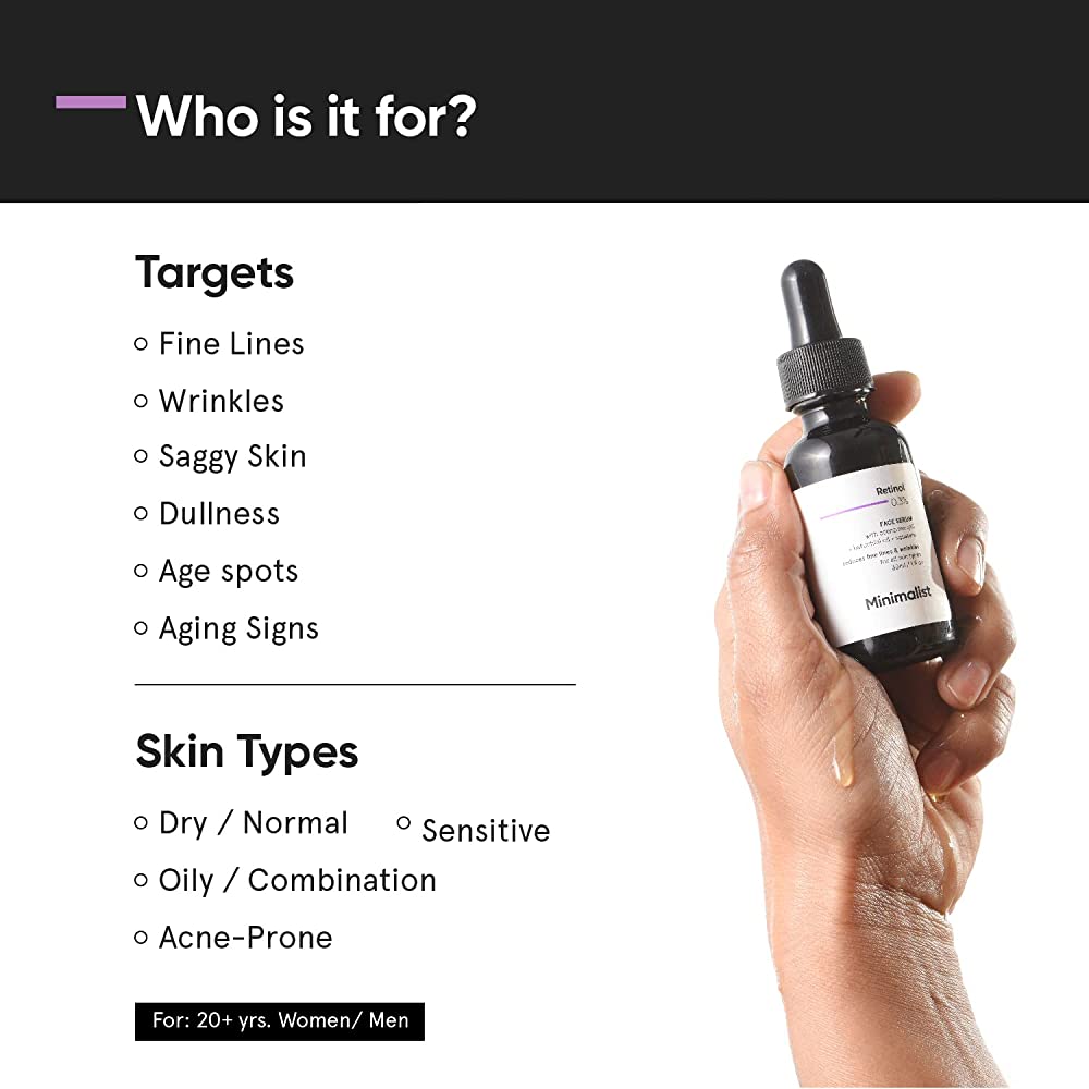 Minimalist Retinol 0.3% + Q10 | Grocsy