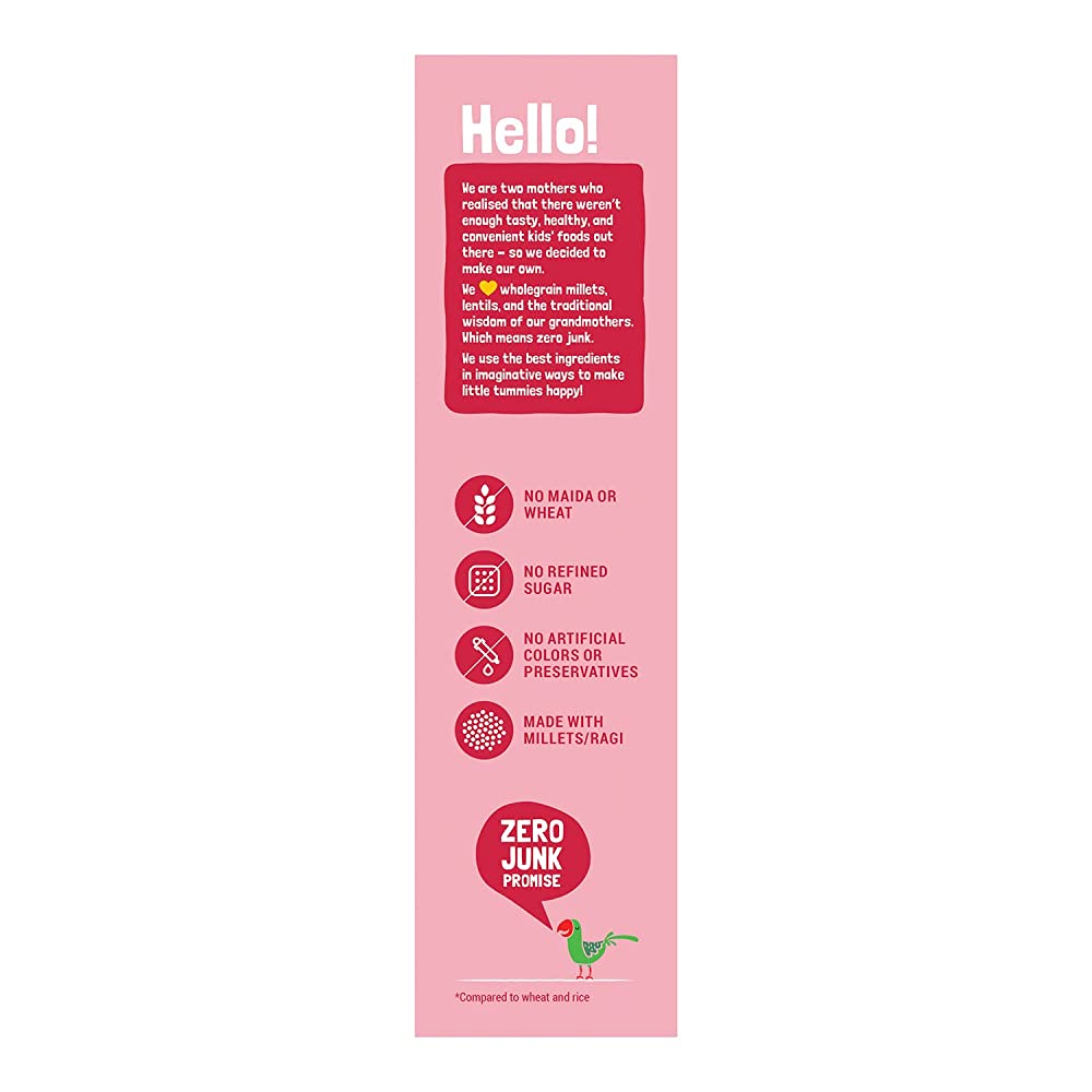 Slurrp Farm Strawberry Stars and Moons Millet Crunch | Grocsy