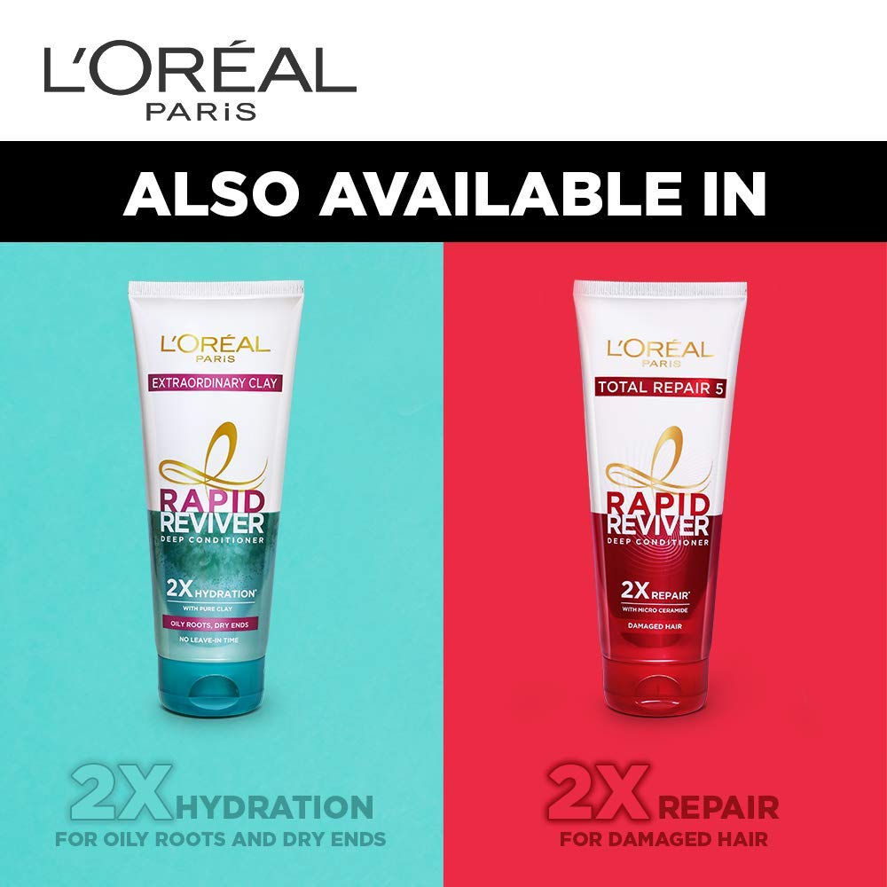 L'Oreal Paris Extraordinary Clay Rapid Reviver Deep Conditioner | Grocsy
