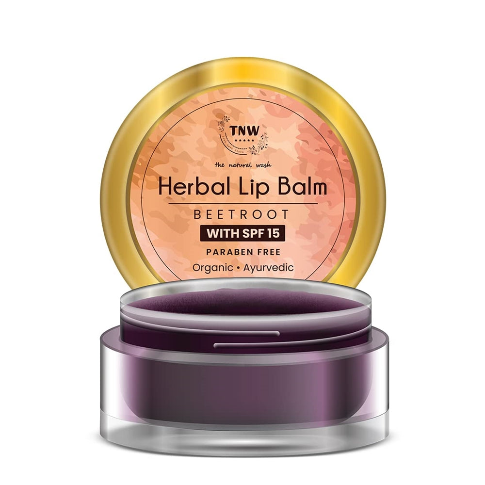 The Natural Wash Beetroot Herbal Lip Balm | Grocsy
