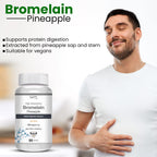 Vokin Biotech Bromelain Pineapple Capsules | Grocsy