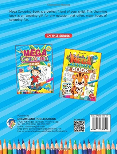 Dreamland Mega Colouring Book | Grocsy