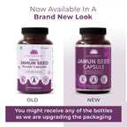 Saptamveda Natural Jamun Seed Capsules | Grocsy