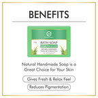 Nuerma Science Lemongrass Bath Soap | Cleanse Skin & Reduce Pores | Grocsy