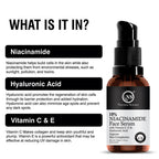 Nuerma Science 10% Niacinamide Face Serum | Plump, Smooth, Radiant Skin | Grocsy