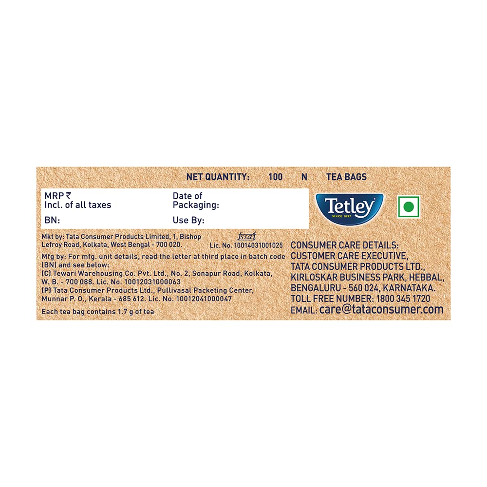 Tetley Tea Original Tea Bags | Grocsy