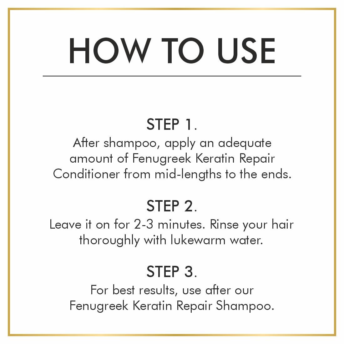 Nuerma Science Keratin Repair Fenugreek Hair Conditioner for Stronger, Thicker & Non-Frizzy Hair | Grocsy