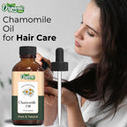 ORGANIC ZING Chamomile (Matricaria chamomilla) Oil | Pure & Natural Essential Oil for Skincare, Hair Care, Aroma & Diffuser | Grocsy