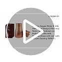 KC Pure Copper Designer Copper Water Bottle 1250 ML | Grocsy