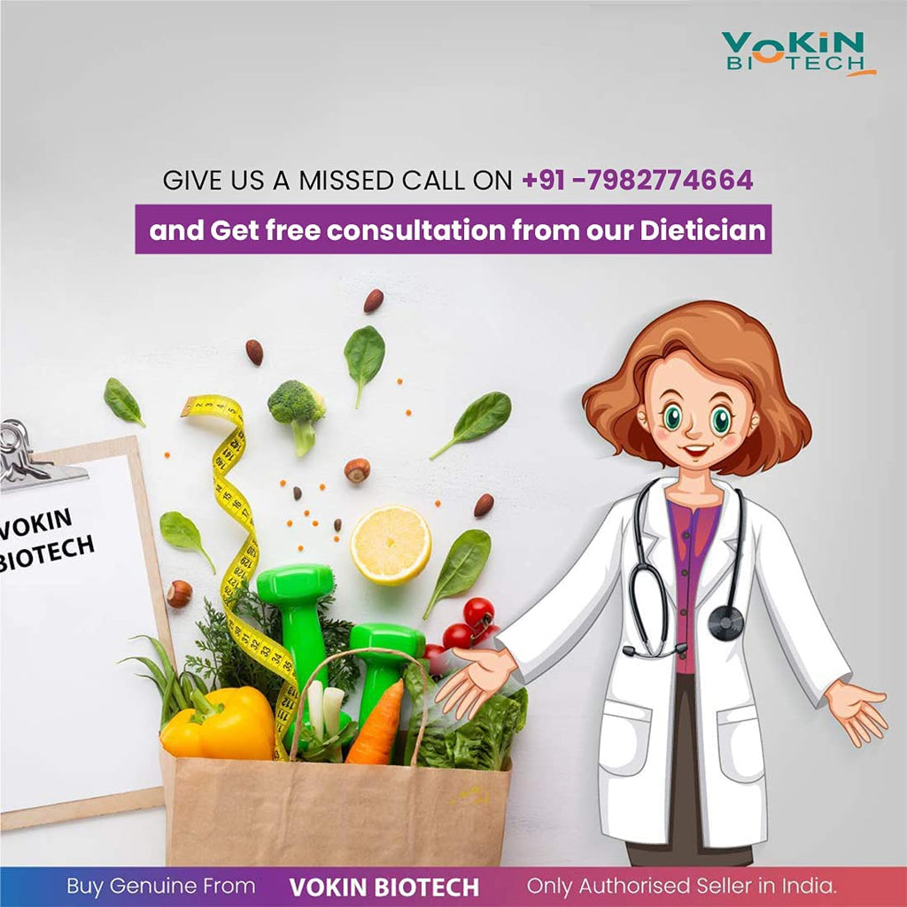Vokin Biotech Alpha Lipoic Acid (ALA) 300 mg- Support Nerve Health & Sugar Metabolism) | Grocsy