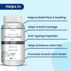 Vokin Biotech Glucosamine HCL Supplement Supports Joint Health -500mg | Grocsy