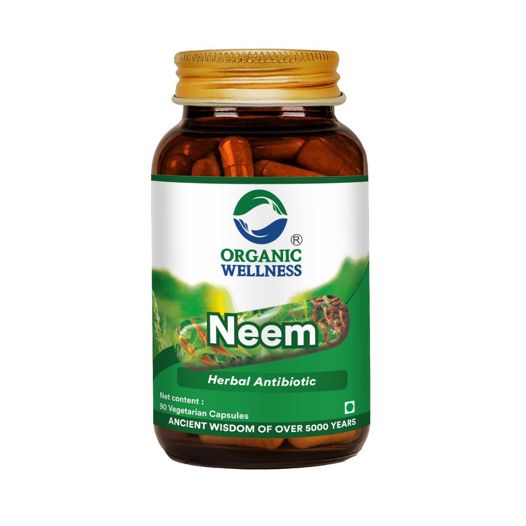 Organic Wellness Neem Capsules | Grocsy