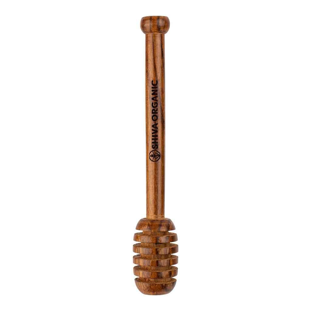 Shiva Organic's Sheesham Wood Honey Dipper | Grocsy