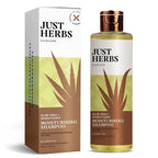 Just Herbs Silky Strength Aloevera-Wheatgerm Moisturising Shampoo | Grocsy