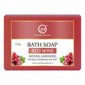 Nuerma Science Red Wine Bath Soap | Whitens & Brightens the Skin | Grocsy