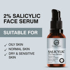 Nuerma Science Salicylic Acid Face Serum | Clear, Radiant Skin | Grocsy