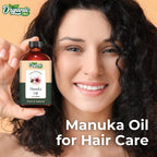 Organic Zing Manuka (Leptospermum scoparium) Oil | Pure & Natural Oil for Skin Care. Hair Care, Aroma & Diffusers | Grocsy