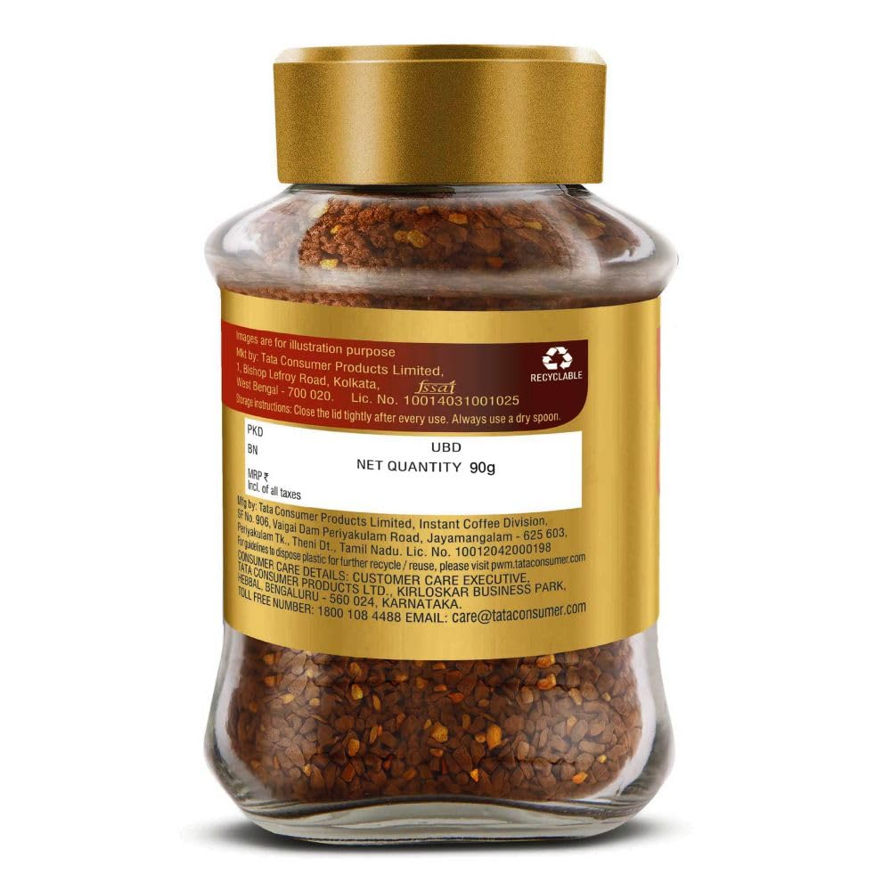 Tata Coffee Gold Original Instant & Pure Coffee Jar | Grocsy