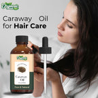 Organic Zing Caraway (Carum carvi) Oil | Pure & Natural Essential Oil for Skincare, Hair Care, Aroma & Diffuser | Grocsy