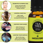 Earth N Pure Tea Tree & Lavender Essential Oils | Grocsy