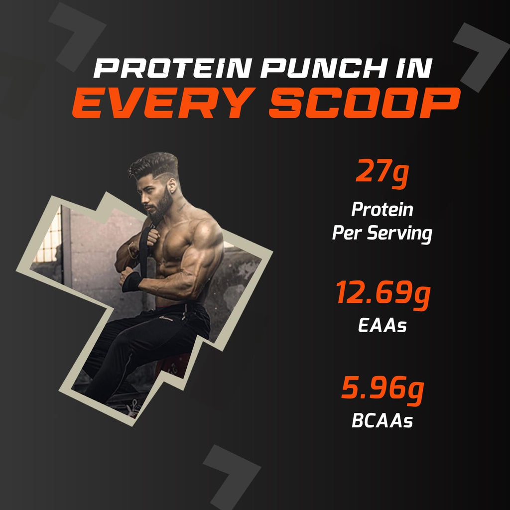 FUELONE Whey Max - Chocolate, with Shaker | Grocsy