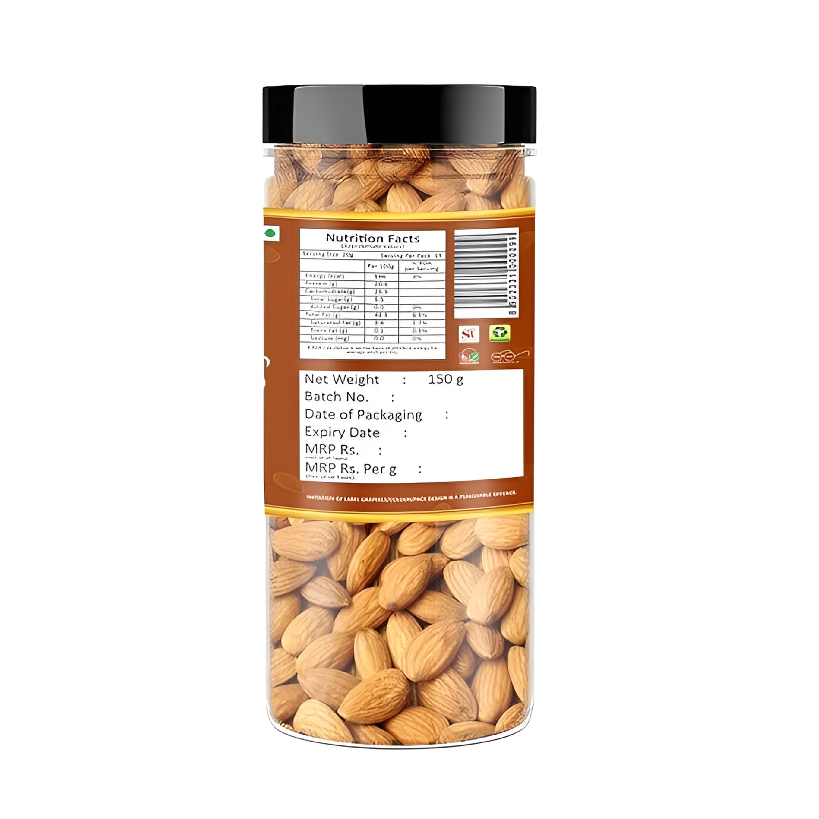 Yum Yum California Almonds Jar | Grocsy