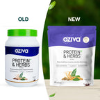 OZiva Protein & Herbs for Men | Grocsy