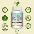 Vokin Biotech Keto Extreme Ketogenic Weight Loss Formula with Garcinia Cambogia Extract Fat Burner | Metabolism Booster | Grocsy