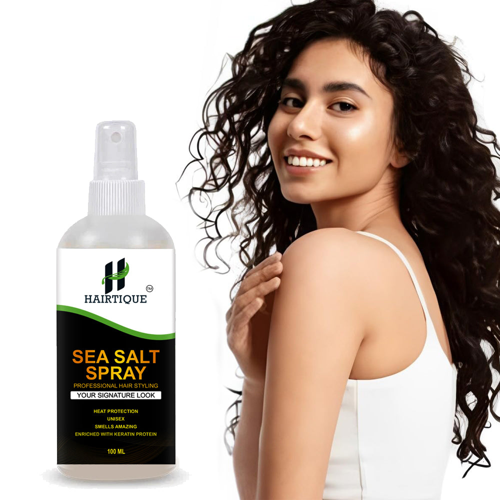 Samisha Sea Salt Spray For Hair Volume, Texture, Smooth Hair & Hair Styling | Grocsy