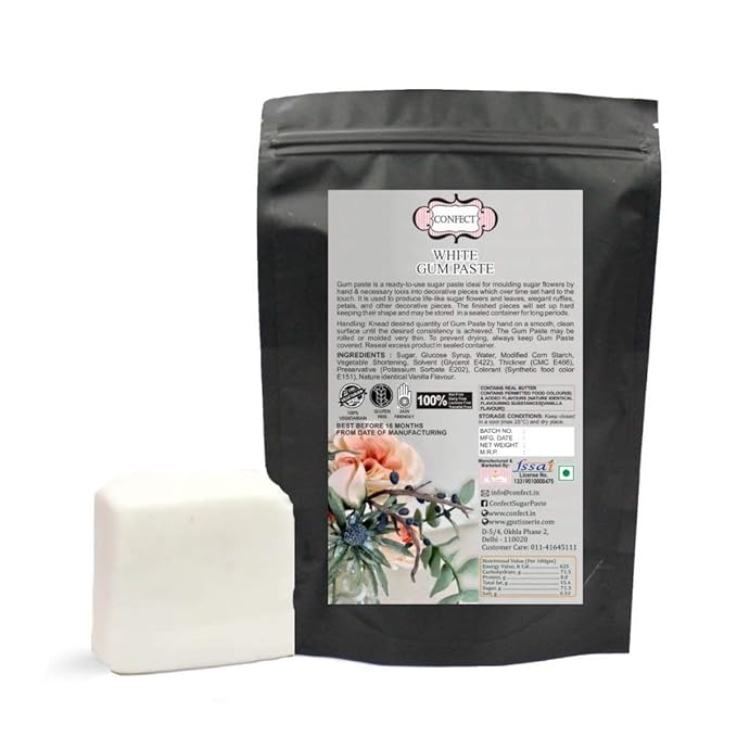 Confect White | Edible Gum paste | Grocsy