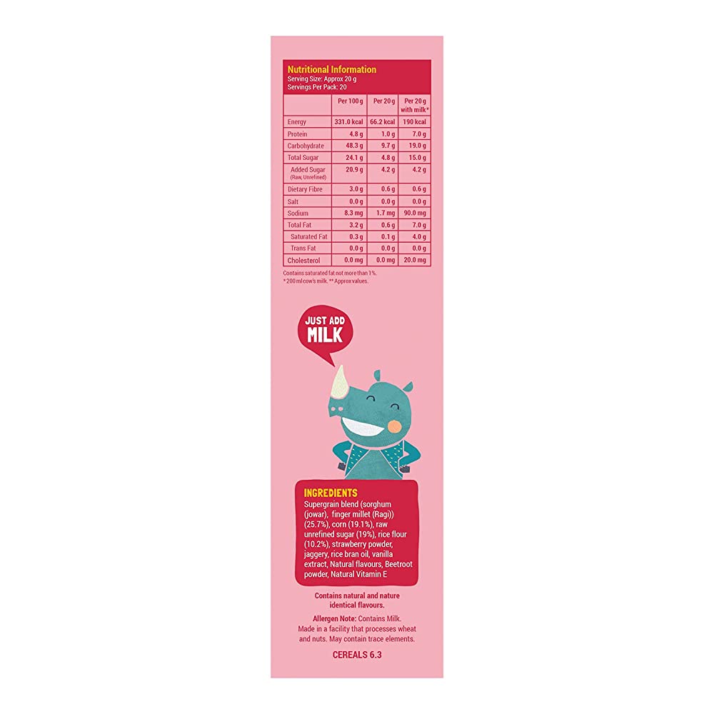 Slurrp Farm Strawberry Stars and Moons Millet Crunch | Grocsy