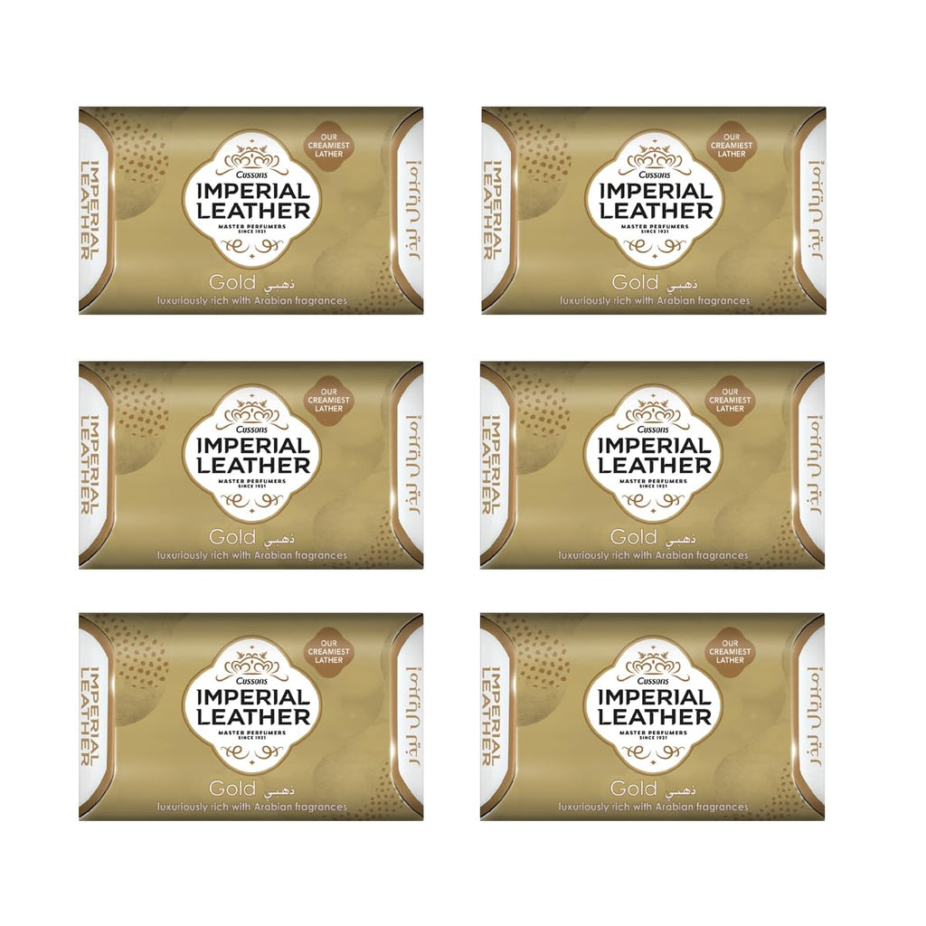 Cussons Imperial Leather Gold Soap Luxuriously Rich With Arabian Fragrances | Grocsy