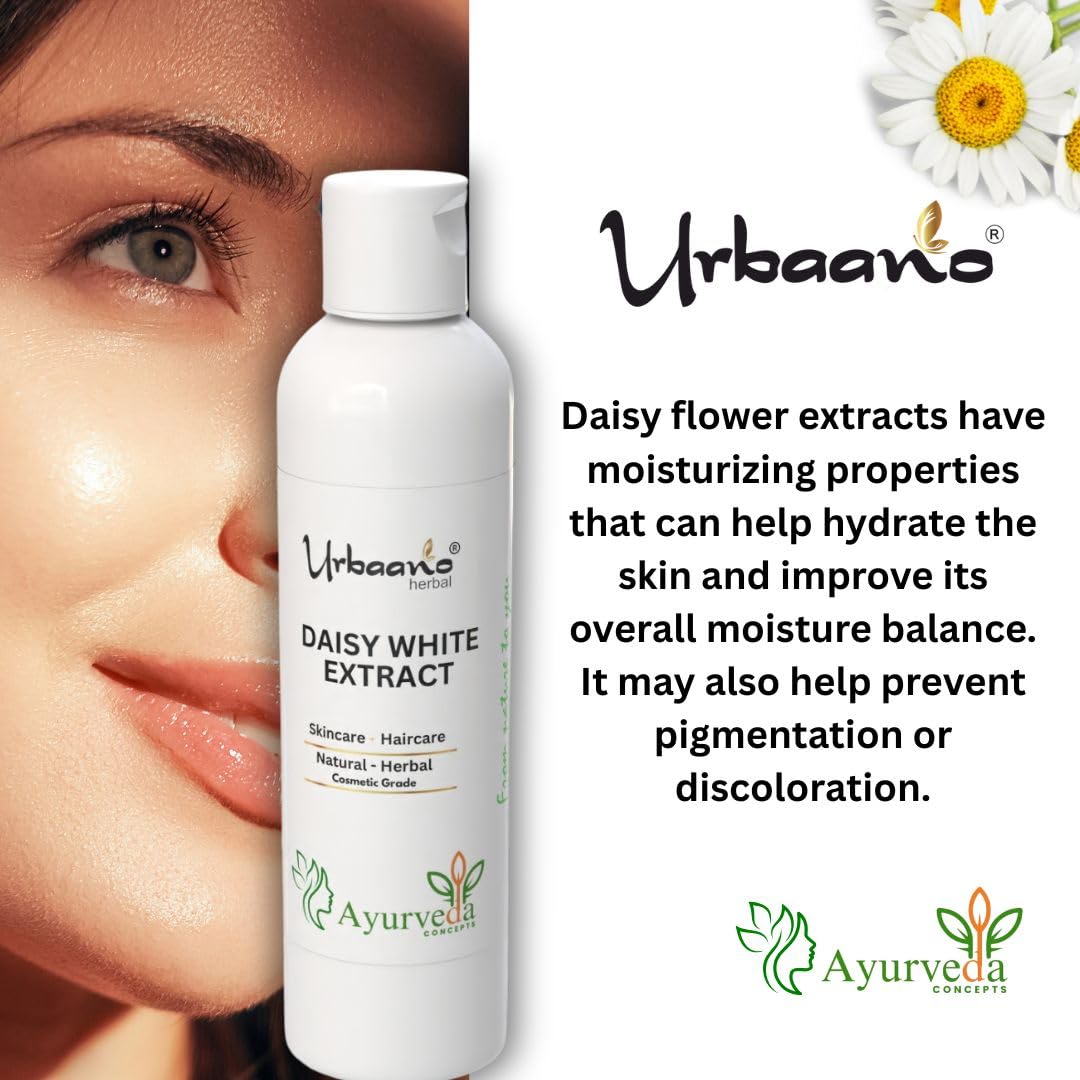 Urbaano Herbal Daisy Flower Extract Natural For Skin Care Products | Grocsy