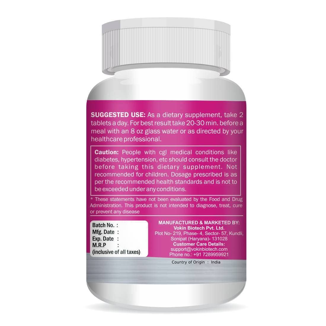 Vokin Biotech Keto Guru Tablets for weight loss | Fat Burner Supplement | Grocsy