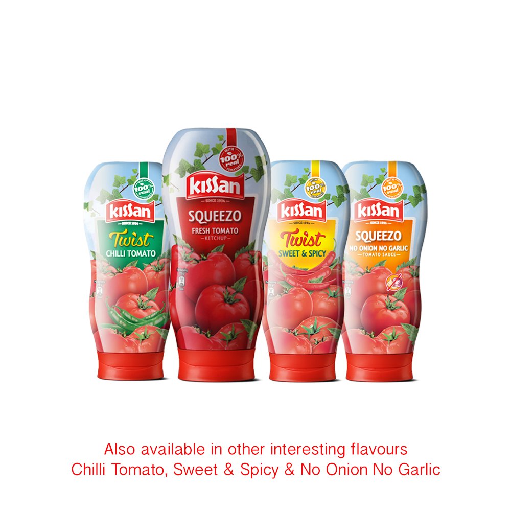 Kissan Squeezo - Fresh Tomato Ketchup | Grocsy