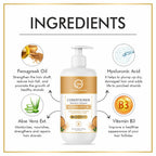 Nuerma Science Keratin Repair Fenugreek Hair Conditioner for Stronger, Thicker & Non-Frizzy Hair | Grocsy