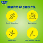 Tetley Green Tea Lemon and Honey (100 Tea Bags) | Grocsy