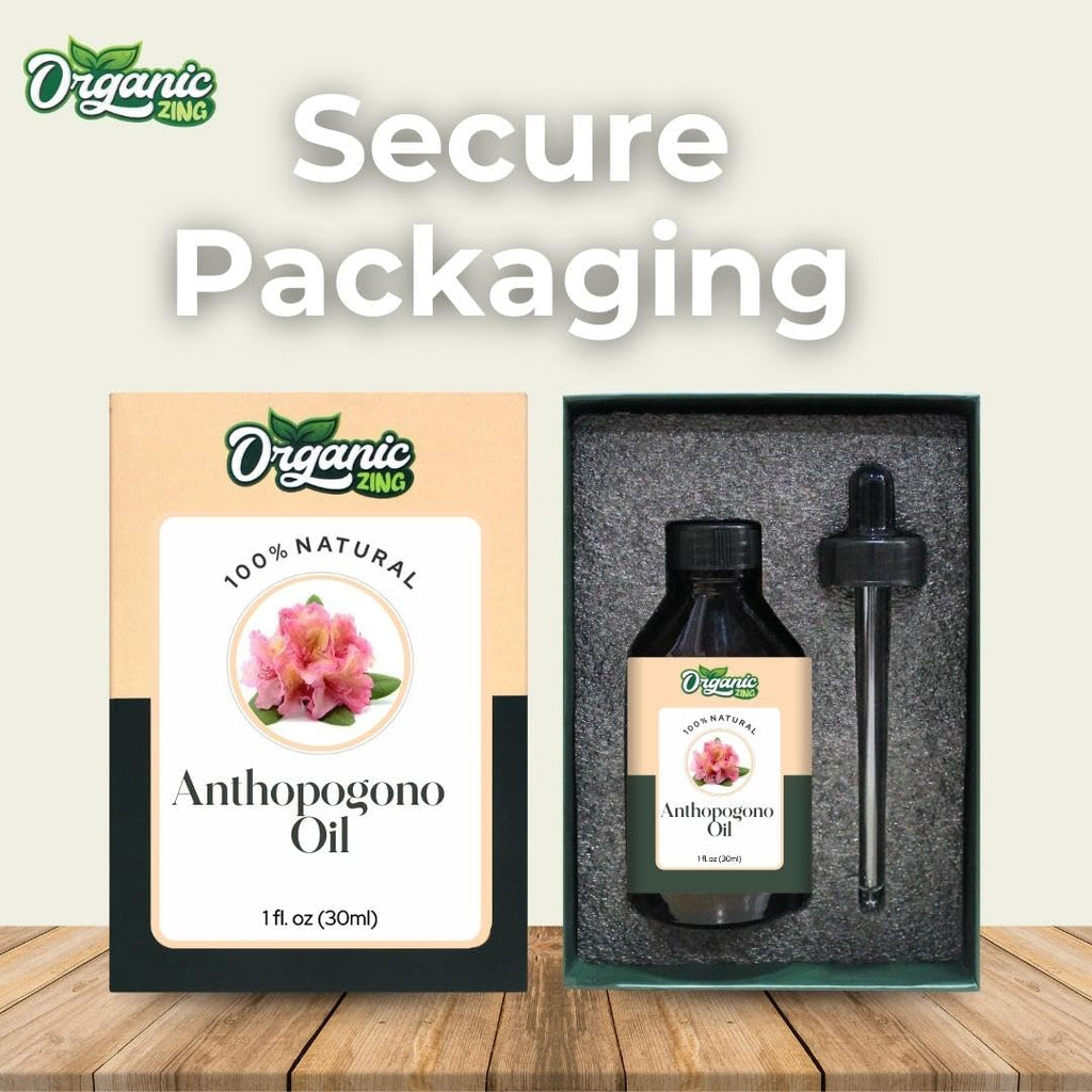 Organic Zing Anthopogon (Rhododendron anthopogon) Oil | Pure & Natural Essential Oil for Skincare, Aroma & Diffusers | Grocsy