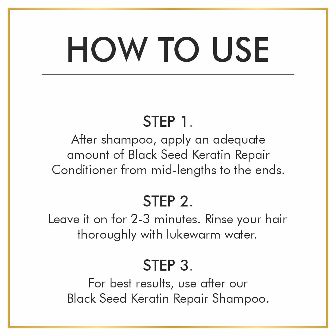 Nuerma Science Keratin Repair Black Seed Hair Conditioner to Deep Cleanse, Heat Repair & Hair Fall Control | Grocsy