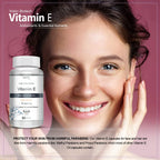 Vokin Biotech Natural Vitamin E from Sunflower - D-Alpha-Tocpherol - 10mg | Grocsy