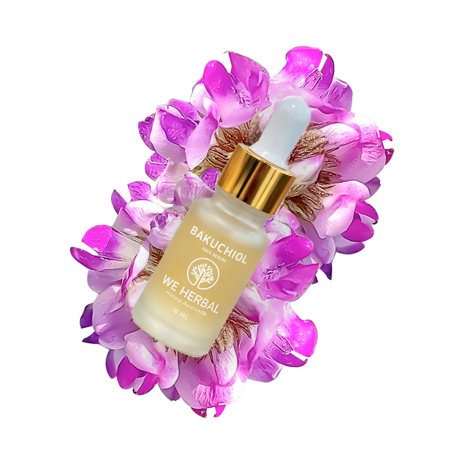 We Herbal Bakuchiol Serum: Gentle, Ayurvedic Anti-Aging Potion | Grocsy