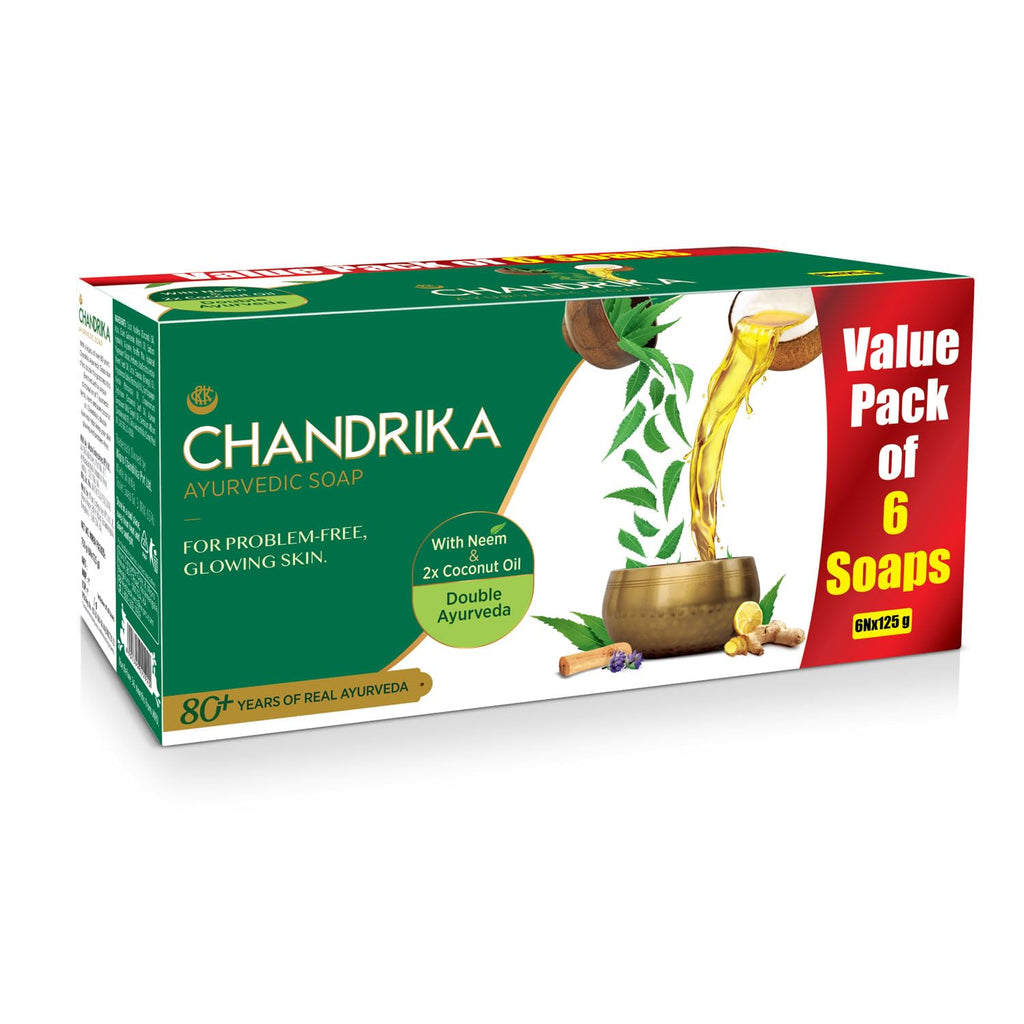 Chandrika Ayurvedic Soap | Grocsy